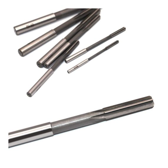Hochwertiges HSS Reibahlen-Set (8-teilig) für präzises Bohren und Fräsen – Gerader Schaft Bohrmaschinenschneider Fräsreibahle – Größen 3/4/5/6/7/8/9/10 mm im Kit