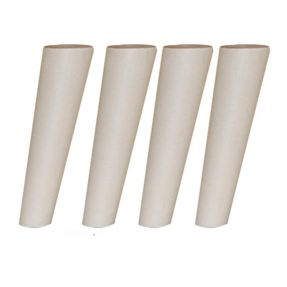 20 cm Holzmöbelfüße Stabile Ersatz-Tischbeine für Sofas Couchtische Schränke & mehr