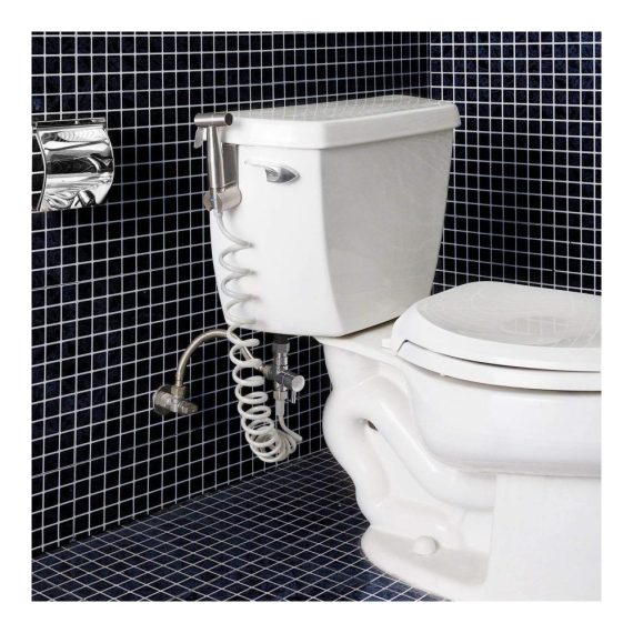 Bidet Hand-Bidet-Sprayer mit WC-Reinigungsfunktion | Wasserhahn-Spray inkl. ABS-Schlauch für Damenhygiene und Haustierpflege