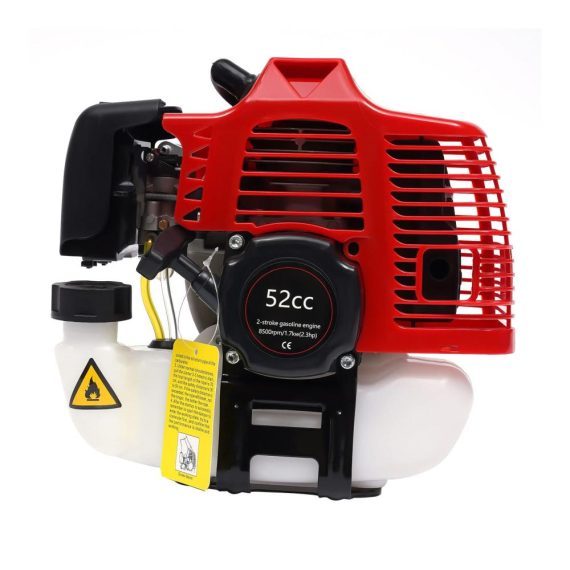Benzin Schneefräse 52CC 2-Takt 2.3HP | Leistungsstarker Kehrbesen für Boulevards Einfahrten und mehr