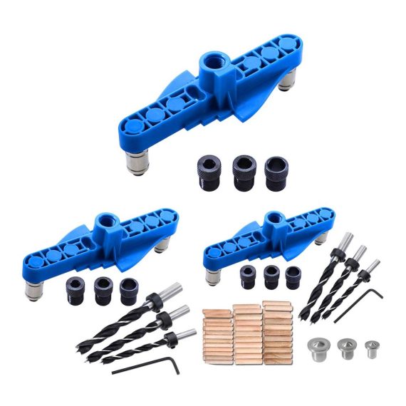 Holzbearbeitungswerkzeuge-Set Präzise Reißnadeln Zentrierbohrer Maus Anreißer - Perfekt für Tischlerarbeiten Bohren und Markierung in Blau