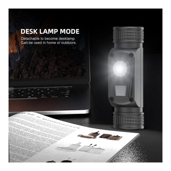 Klarus HL1 1200 Lumen LED Stirnlampe - Wiederaufladbare Kopflampe mit 7 Modi 100 Stunden Laufzeit IPX6 Wasserdicht für Laufen Camping Wandern Jagen - Hochleistungs-LED Stirnlampe mit langer Laufzeit