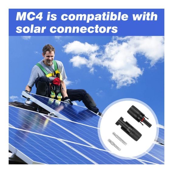 20 Paar Multi-Contact-Solarstecker IP67 1000 V 30 A wasserdichter Solarmodul-Kabelverbinder inklusive Schraubenschlüsseln