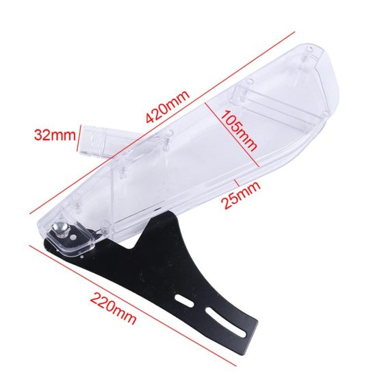 Tischkreissäge 12 Zoll mit transparentem Blattschutz Staubschutzhaube und -sammlung - Maximale Länge 450mm
