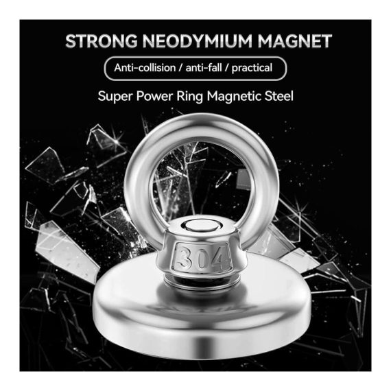 Starke Magnethaken Praktische Lösung für Küchen Garagen und Büros - 4er Set 45kg Tragkraft Klein und Stark Neodym Magnete