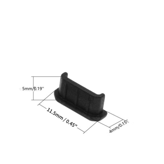 Silikon-HDMI-Port-Abdeckungen - 10er Pack Schwarze Staubstopper für TV Computer Drucker - Mini-HDMI-Stecker-Schutzkappen für Feuchtigkeitsschutz an digitalen Buchsen