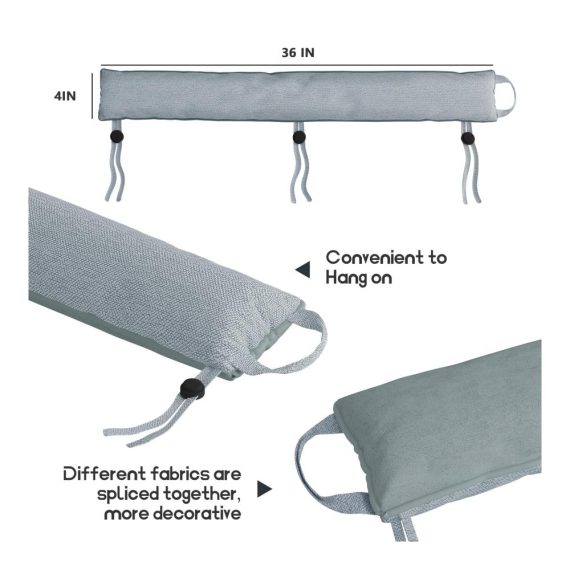 Premium Zugluftstopper & Türdichtungen für Fenster und Türen - Effektive Türdichtung selbstklebend Neu & Selbstklebende Türdichtung inklusive Door Stopper