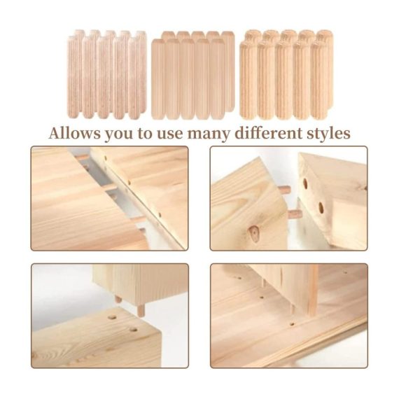 Bohraufsätze mit Ortungswerkzeug und Schablonen-Klemme - Perfektes Set für präzise Löcher und sicheres Bohren in Holz