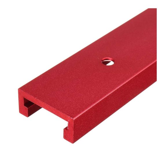 Universal T-Nut-Muttern Gehrungsschiene - Hochwertige T-Rack Profilschiene 300mm 30x12.8mm - Rot