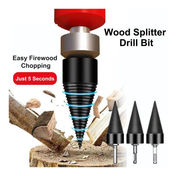42MM Wood Splitter Drill Bit - Dotmalls EasySplit Firewood Log Splitter