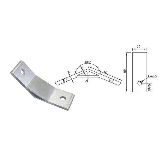 5er Set Luluxing Aluminium Profilwinkelhalterungen – Stütze für 45° 90° 135° und 3030 Profile – Hochwertiges Zubehör für vielseitige Anwendungen