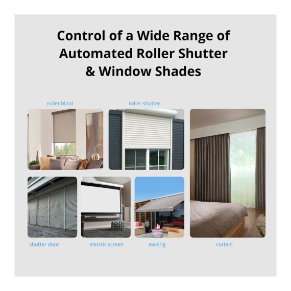 SONOFF DualR3 Wlan Rollladensteuerung - Smart Schalter für Garagentor mit Messfunktion 2Wege 2Gang Relais Modul 3 Arbeitsmodi Fernbedienung Licht- und Fensterlädensteuerung Alexa/Google Home/Siri Kompatibel