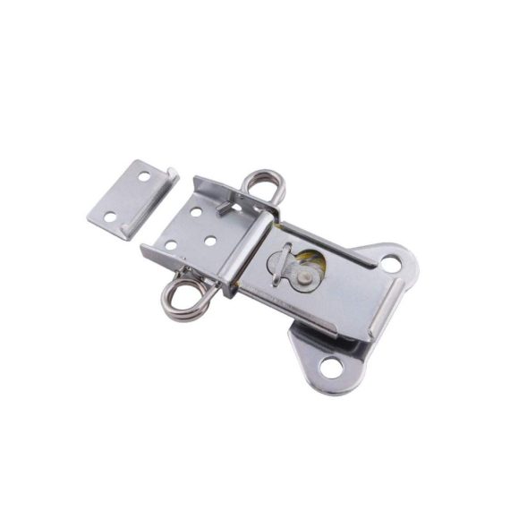Butterfly Verschluss Set (4 Stück) - Edelstahl Türriegel Bolzen & Kniehebelspanner - Catch Lock für Eckbefestigung - Toggle Latch System