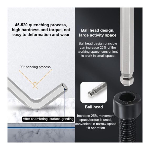 30er-Serie T-Nut-Muttern-Set M6 für 8mm Schlitz Aluprofile 40 Stück Nutensteine mit Schrauben & Innensechskantschlüssel