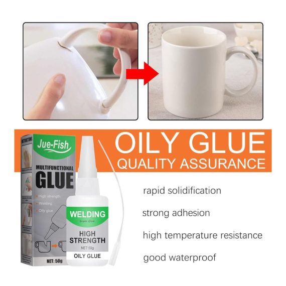 Jue Fish Welding Glue - High-Strength Oily Adhesive for Quick Repairs