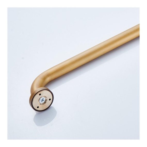 CASEWIND Messing Duscharmaturen mit Haltegriffen für Senioren - Wandmontage Badewanne Handgriff Antik Badewannengriff und Handgriff für Dusche