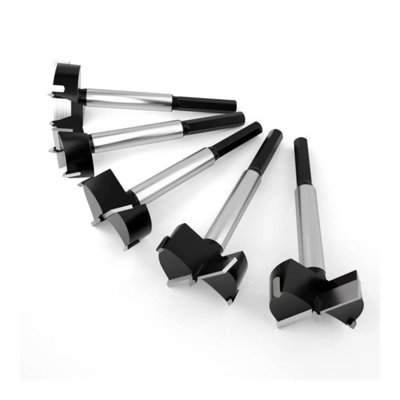 Forstnerbohrer ASNOMY 6tlg Set – Hochleistungs Wolframstahl Forstnerbohrer mit Zentrierspitz und Holzbohrer-Topfbohrer für präzise Bohrungen in Holz & Hartholz (inkl. 35mm 40mm 45mm 50mm 60mm 70mm
