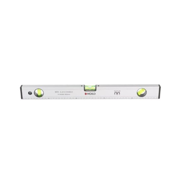 Aluminium Torpedo Wasserwaage 50 cm - Präzisionsmesswerkzeuge mit Dreifach-Lineal für genaue Messungen