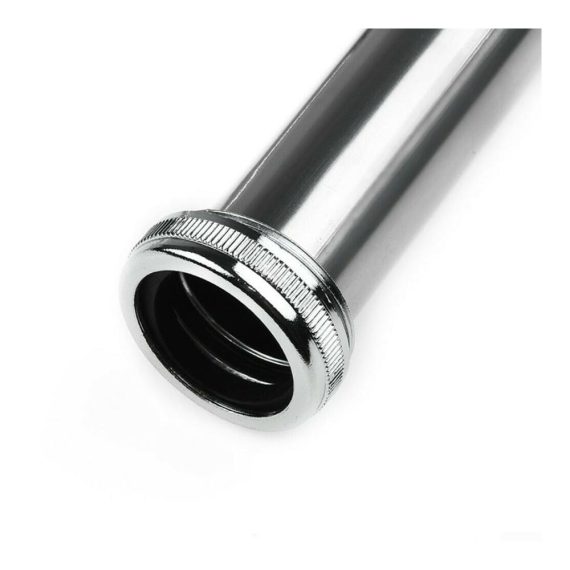 Edelstahl Waschbecken Siphon Abfluss - Universal Flexibles S-Rohr Ablaufrohr für Badezimmer (80cm
