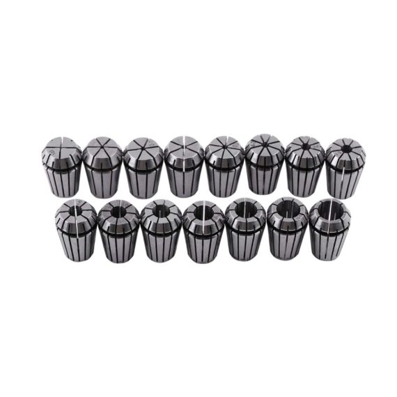 ER20 Präzisions-Spannzangen-Set (15-teilig) für CNC-Graviermaschinen und Fräsdrehwerkzeuge - Spannbereich 1–13 mm