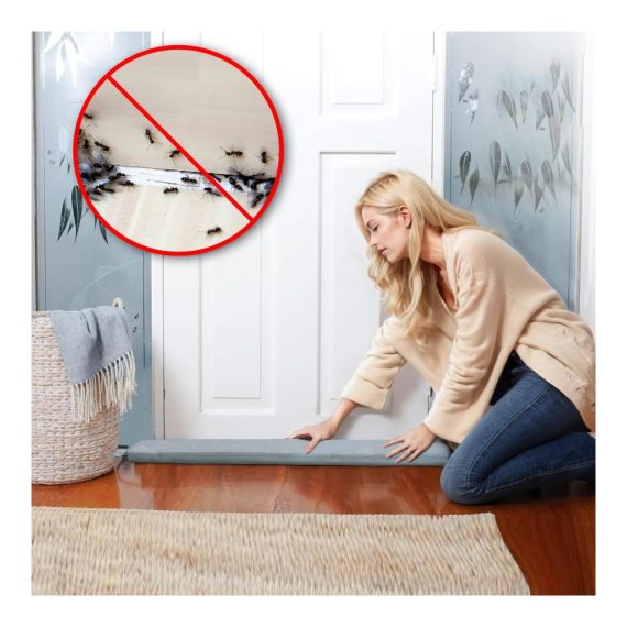 Premium Zugluftstopper & Türdichtungen für Fenster und Türen - Effektive Türdichtung selbstklebend Neu & Selbstklebende Türdichtung inklusive Door Stopper