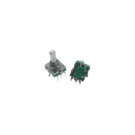 10PCS Dimmschalter Set - Hochwertiger EC16 Encoder für 360 Grad Audio-Codierung 5Pin Griff 20MM Push-Schalter