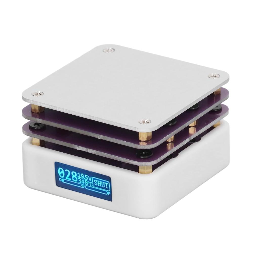 Lötstation 65W - OLED-Display Mini-Smart-Thermostat PCB-SMD-Vorwärmung - Elektronikreparatur und DIY-Labor