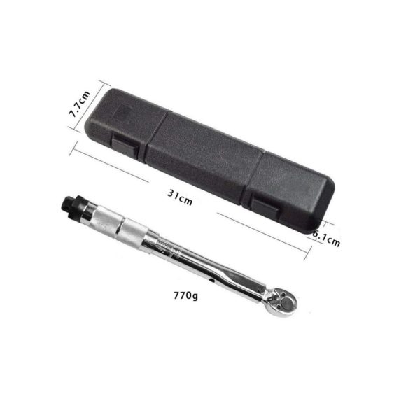 Drehmomentschlüssel 1/4 Zoll 5-25 Nm - Profi-Tool für präzise Auto- und Fahrradarbeiten Ratsche Handwerkzeug für sicheren Reifenwechsel ideal für Motorräder