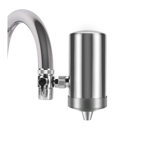 Wasserhahnfilter YJHome aus Edelstahl 304 - Premium Trinkwasserfilter mit Filterkartuschen für gesundes Küchenzubehör