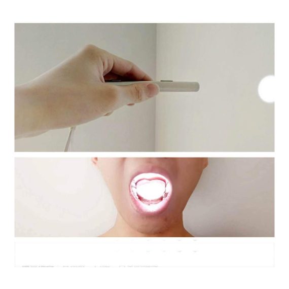3er Set Wasserdichte wiederaufladbare Mini-LED-Taschenlampen aus Edelstahl mit Clip und USB-Kabel - Ideal für den medizinischen Gebrauch