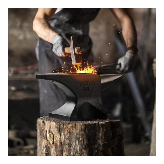 Hornamboss 30kg - Geschmiedeter Stahlamboss für Schmiede- und Metallarbeiten