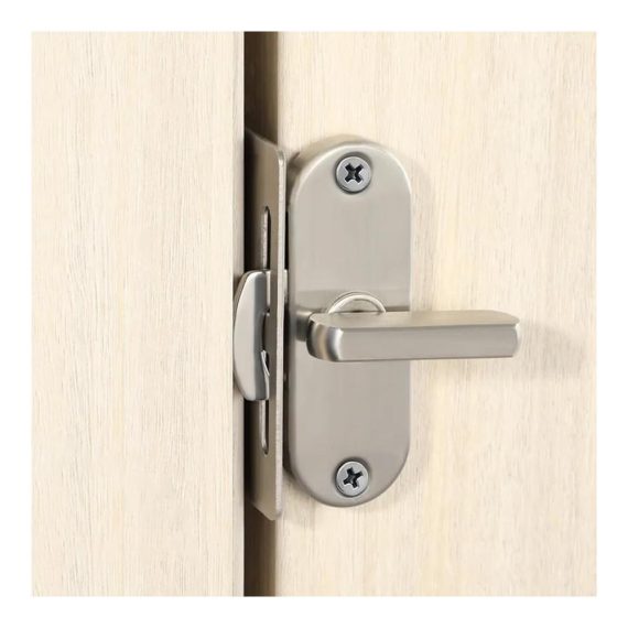 Edelstahl Türschloss für Aluminium Fenster & Türen - Robuster Riegel & Bolzen Haushaltsverschluss (1 Stück