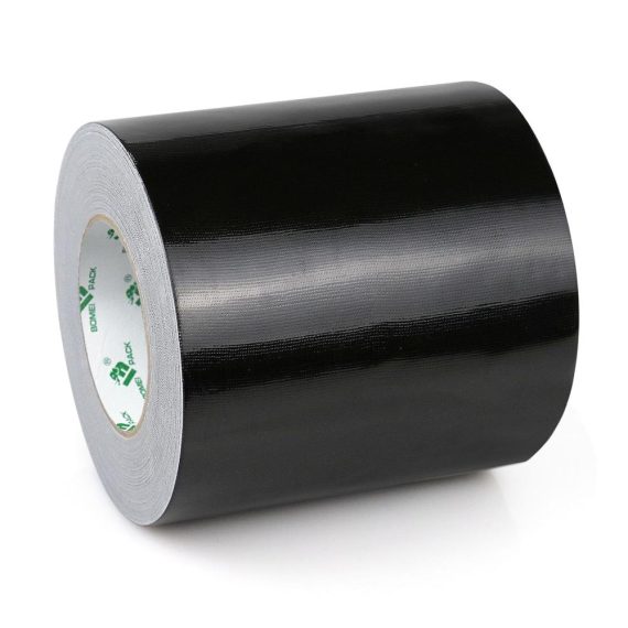 Panzertape BOMEI PACK – Extra starkes wasserdichtes Reparaturband (Schwarz 50 m x 150 mm) für Innen & Außen | Hochklebendes Klebeband mit starker Klebkraft