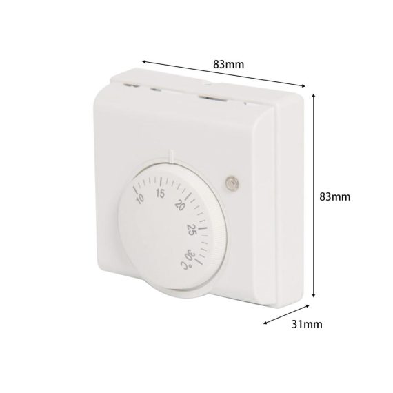 220V Wandthermostat für Raumtemperatursteuerung Klimaanlage & Fußbodenheizung 10-30℃ Thermostat