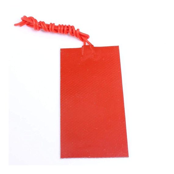 Silikonheizmatten-Set 4 Flexible 12V Heizmatten 15W Max 200°C 50x100mm - Konstante Temperatur für vielseitige Anwendungen