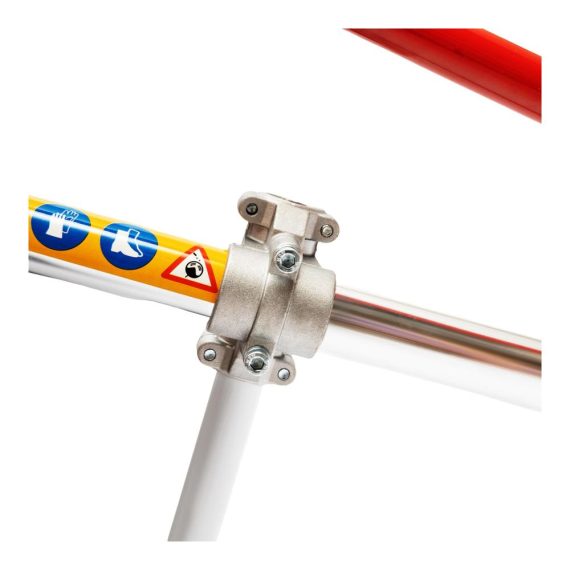 Schneefräsen 2-Takt 43cc Benzin Kehrmaschine mit Motor Wildkrautbürste Schneeschieber & Kunstrasenrechen - Effiziente Rasengraspflege & Unkrautentfernung