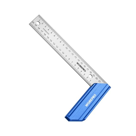 Präziser Zimmermannswinkel 200mm aus Edelstahl mit Aluminiumgriff – Perfekt für Holzbearbeitung Schreiner- und Schlosserarbeiten