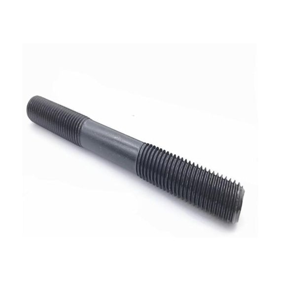 Radbolzen Set - 10 Stück 8.8 Kohlenstoffstahl Metrisch Standard-Stehbolzen Schraubenstange Zahnstange Doppelkopf M8 x 30/40/50/60–100 mm (Farbe 90mm Größe M8) für sicheren Radsitz und einfache Montage