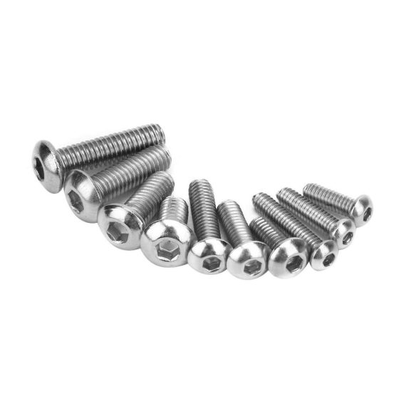 Innensechskantschrauben Set 240 Stück M2x6 M2x8 M2x10 M3x6 M3x8 M3x10 M3x12 M2.5x6 M2.5x8 M2.5x10 - Edelstahl Zylinderschrauben Sortiment Kit