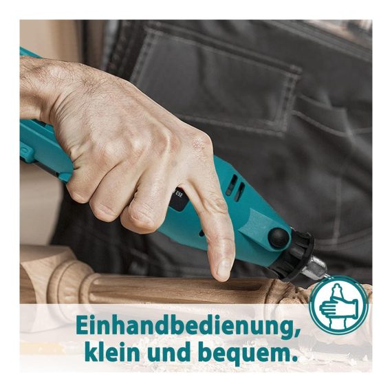226-teiliges Mini Winkelschleifer Set - AUFUN Schleifmaschine für Heimwerker Vielseitiges Multifunktionswerkzeug mit Koffer für präzise Handarbeit