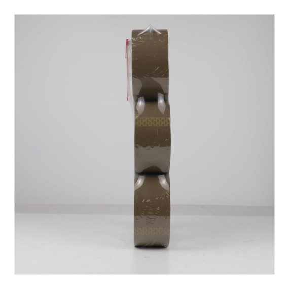 Paketbänder BOMEI PACK - Hochwertiges Paketklebeband Braun mit Gratis Plastik Abroller - 6 Rollen Packband 48mm 66m - Zuverlässiges Verpackungsmaterial für sicheres Verschließen und Versenden