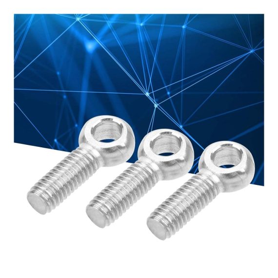 Augenbolzen 20er Set - Ringschraube aus 304 Edelstahl für schwere Maschinen korrosionsbeständig Schulter M6
