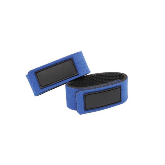 Gewebte Neopren Rutenbänder - 10 Stück Spanngurte für Angelzubehör elastische Pole Holder Wraps (zufällige Farbauswahl