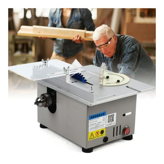 Tischkreissägen Mini Dekupiersäge 96W für präzise Holzbearbeitung Carving Machine mit tragbarer Kreissäge - ideal zum Schneiden Polieren Gravieren und Perforieren