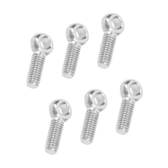 Augenbolzen 20er Set - Ringschraube aus 304 Edelstahl für schwere Maschinen korrosionsbeständig Schulter M6