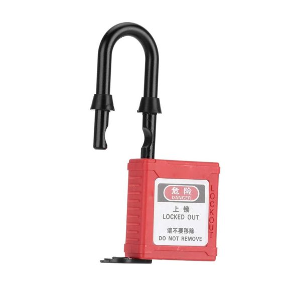 Sicherheitsvorhängeschloss mit Schlüssel – Staubdichtes Insolation Lock für Lockout-Tagout inklusive Beam Safety Lockout-Funktion