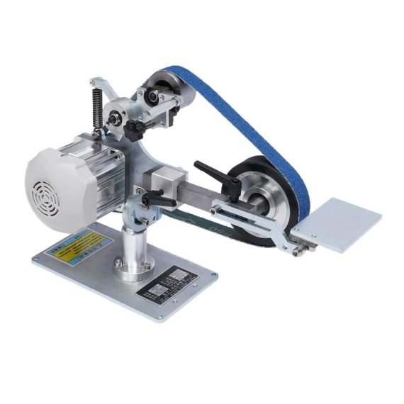 Bandschleifer mit Brushless Motor - Leistungsstarkes 220V-Gerät mit 0.55 kW für präzises Schleifen Polieren und Schleifen am Bandschleifer und Tellerschleifer