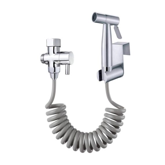 Bidet Hand-Bidet-Sprayer mit WC-Reinigungsfunktion | Wasserhahn-Spray inkl. ABS-Schlauch für Damenhygiene und Haustierpflege