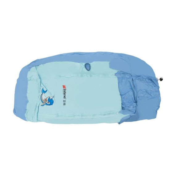 Aufblasbare Badewanne für Erwachsene und Kinder - Tragbare Spa-Wanne für Milch- und Blütenbäder (Blau 150 x 75 cm