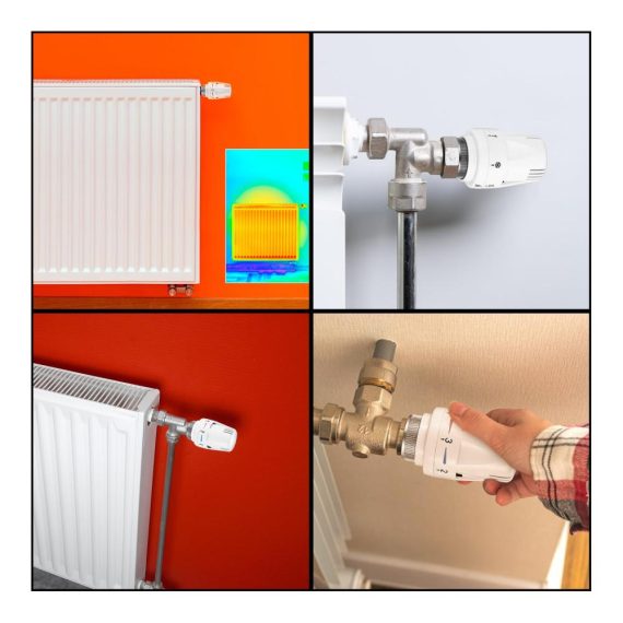 Heizkörperregler & Zubehör - 2 Stück M30 x 15 Thermostatköpfe für Heizkörperventile Kühlerthermostate Kühlerventile - Ersatzköpfe für Büro und Zuhause